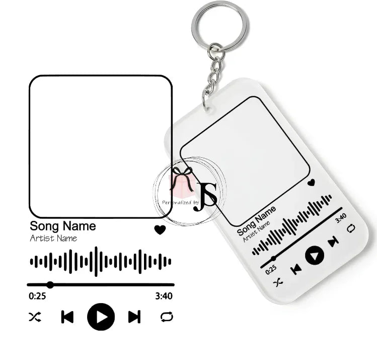 Acryl Sleutelhanger met foto - Personalized by JS