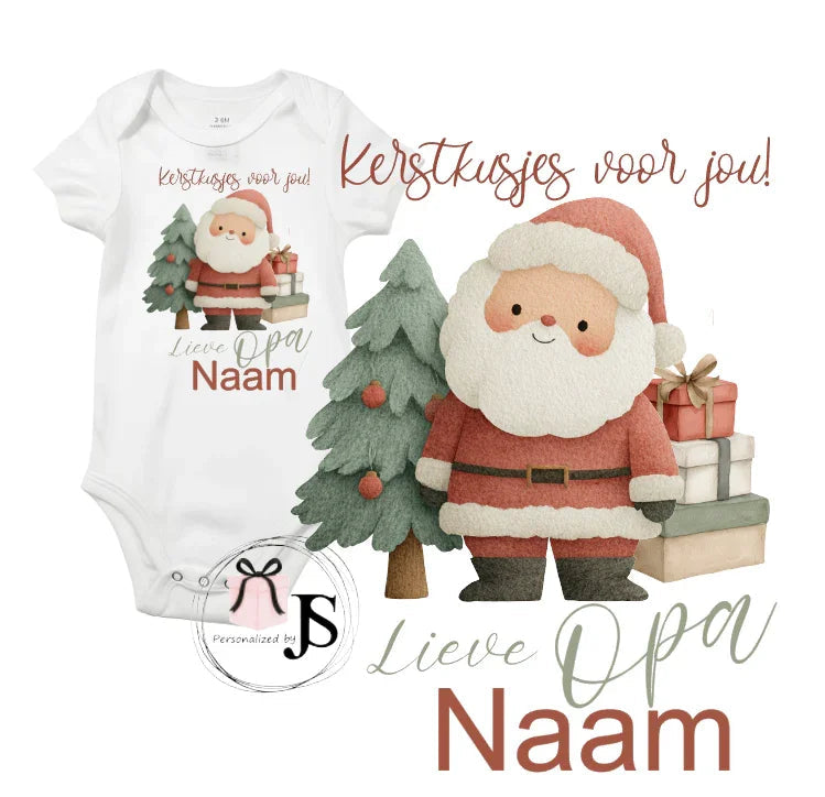 Baby romper Lieve opa/ oma + naam - Personalized by JS