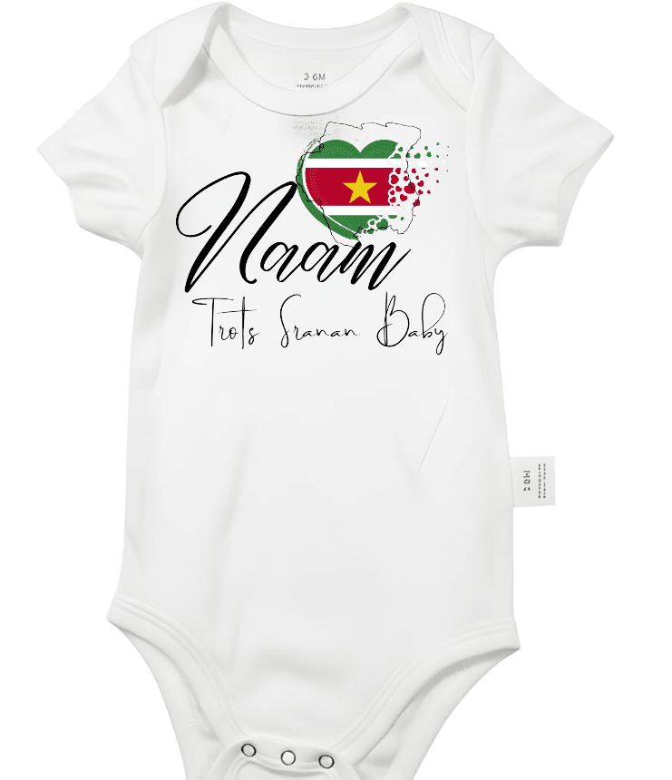 Baby Romper Roots Collectie - Personalized by JS
