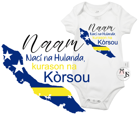Baby Romper Roots Curacao - Personalized by JS