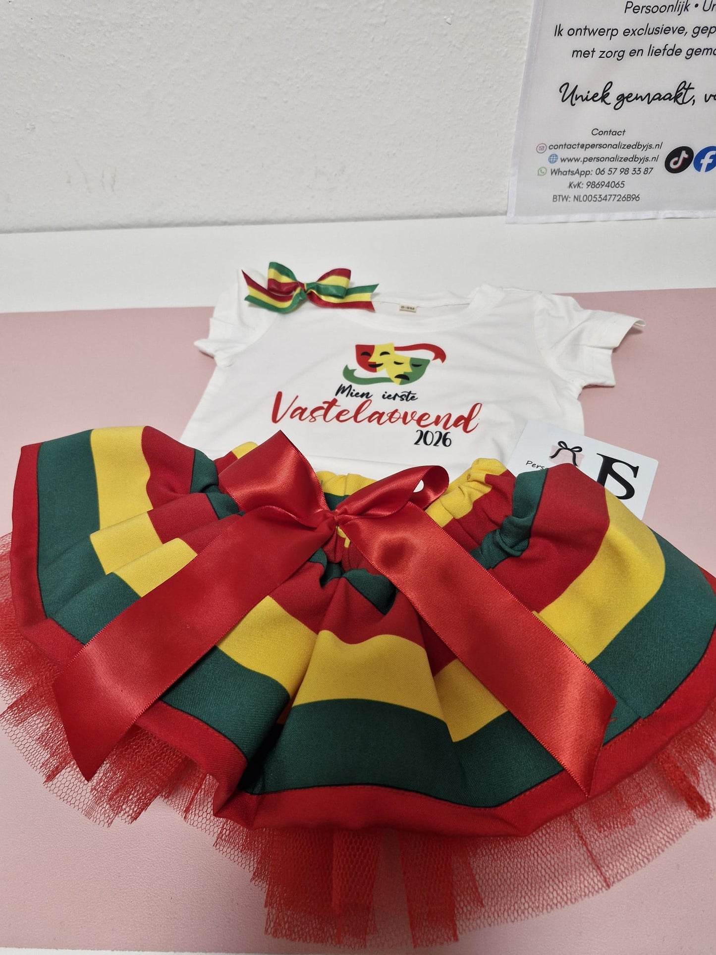 Complete set Romper + Tutu - Personalized by JS