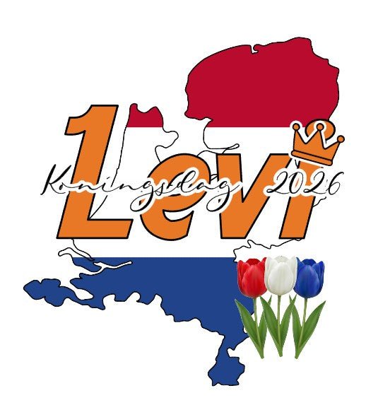 Koningsdag 2026 - Personalized by JS