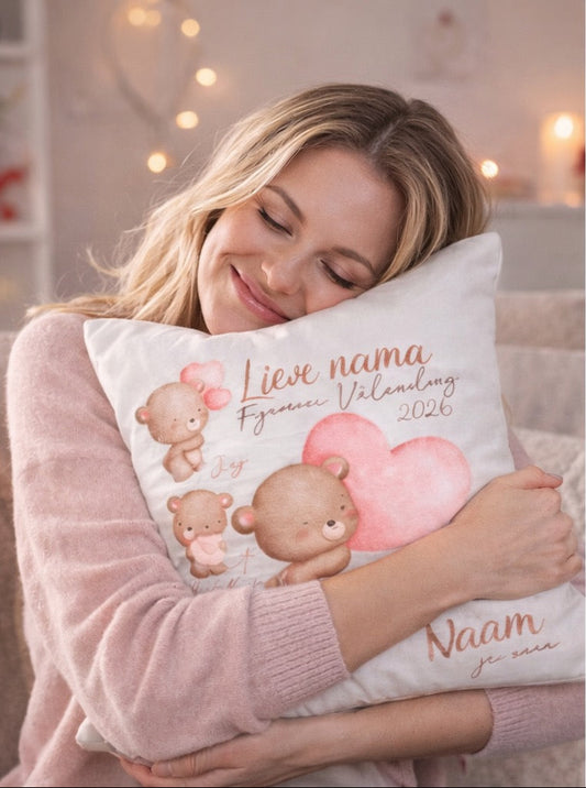 Kussensloop - 38 x 38 cm Valentijn