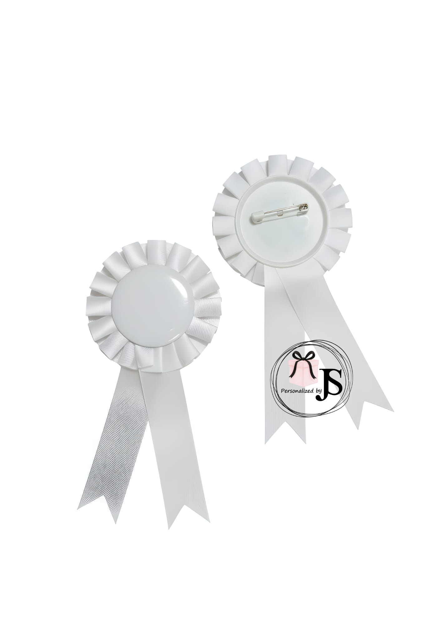 Blanco product - Witte lintrozet 7 x 15 cm