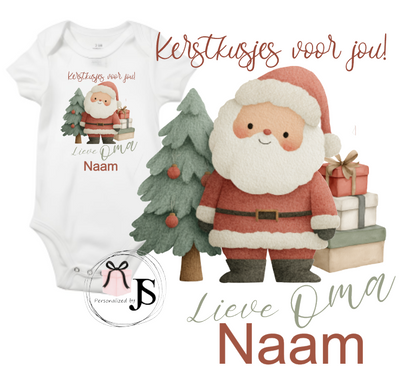 Baby romper Lieve opa/ oma + naam
