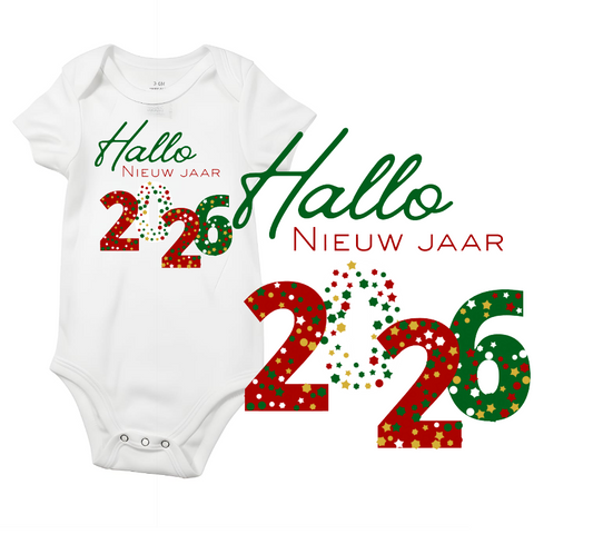 Baby Romper Happy NewYear