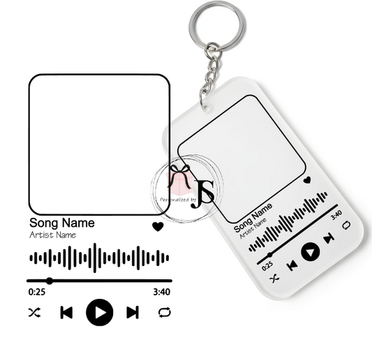 Acryl Sleutelhanger met foto