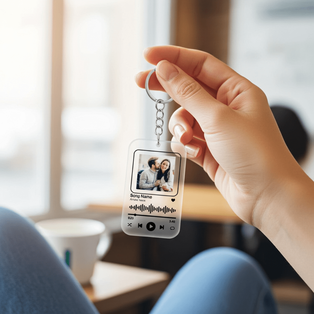 Acryl Sleutelhanger met foto - Personalized by JS