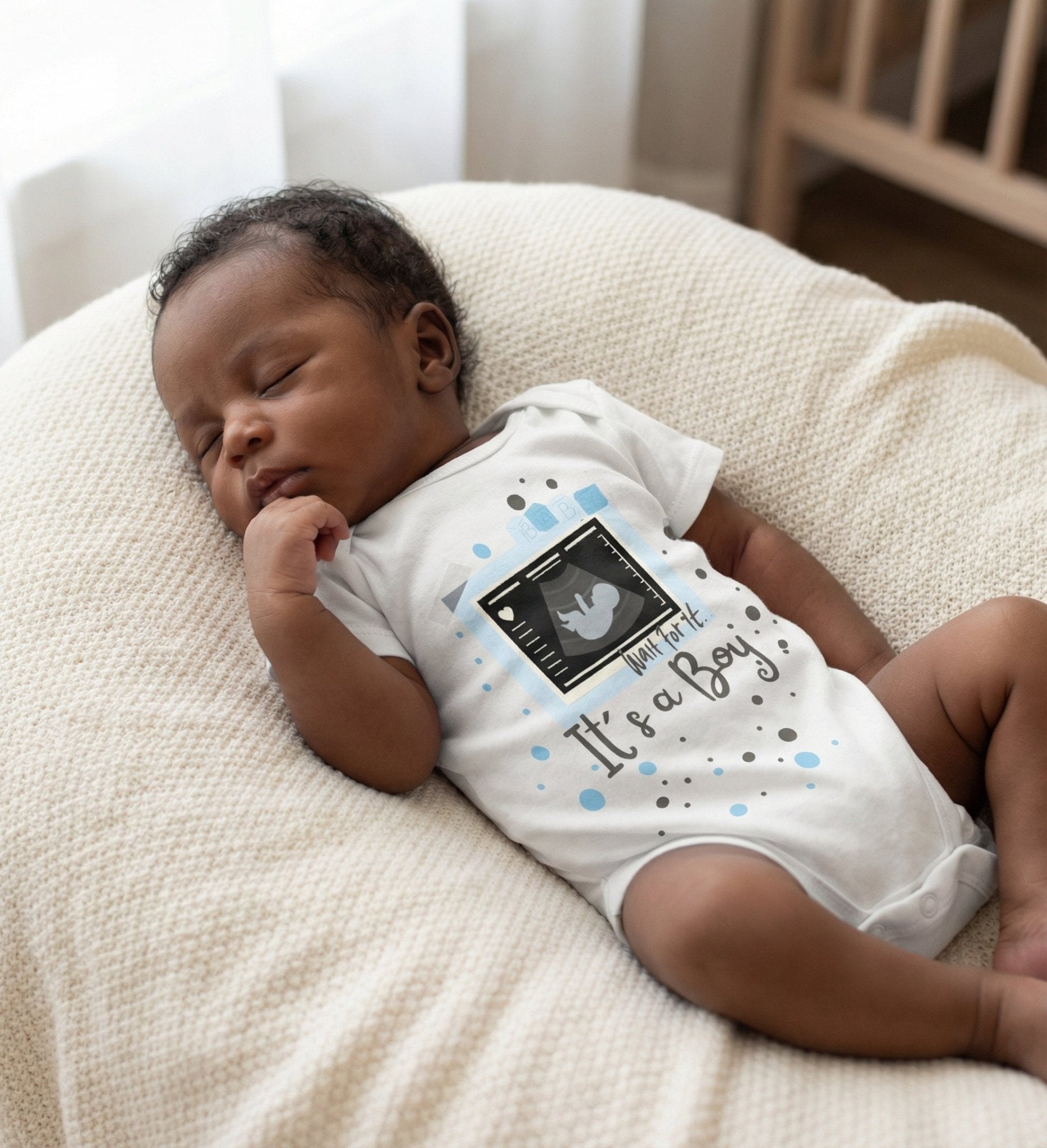 Baby Romper: Gepersonaliseerde Romper met Echte Echo Foto - Personalized by JS