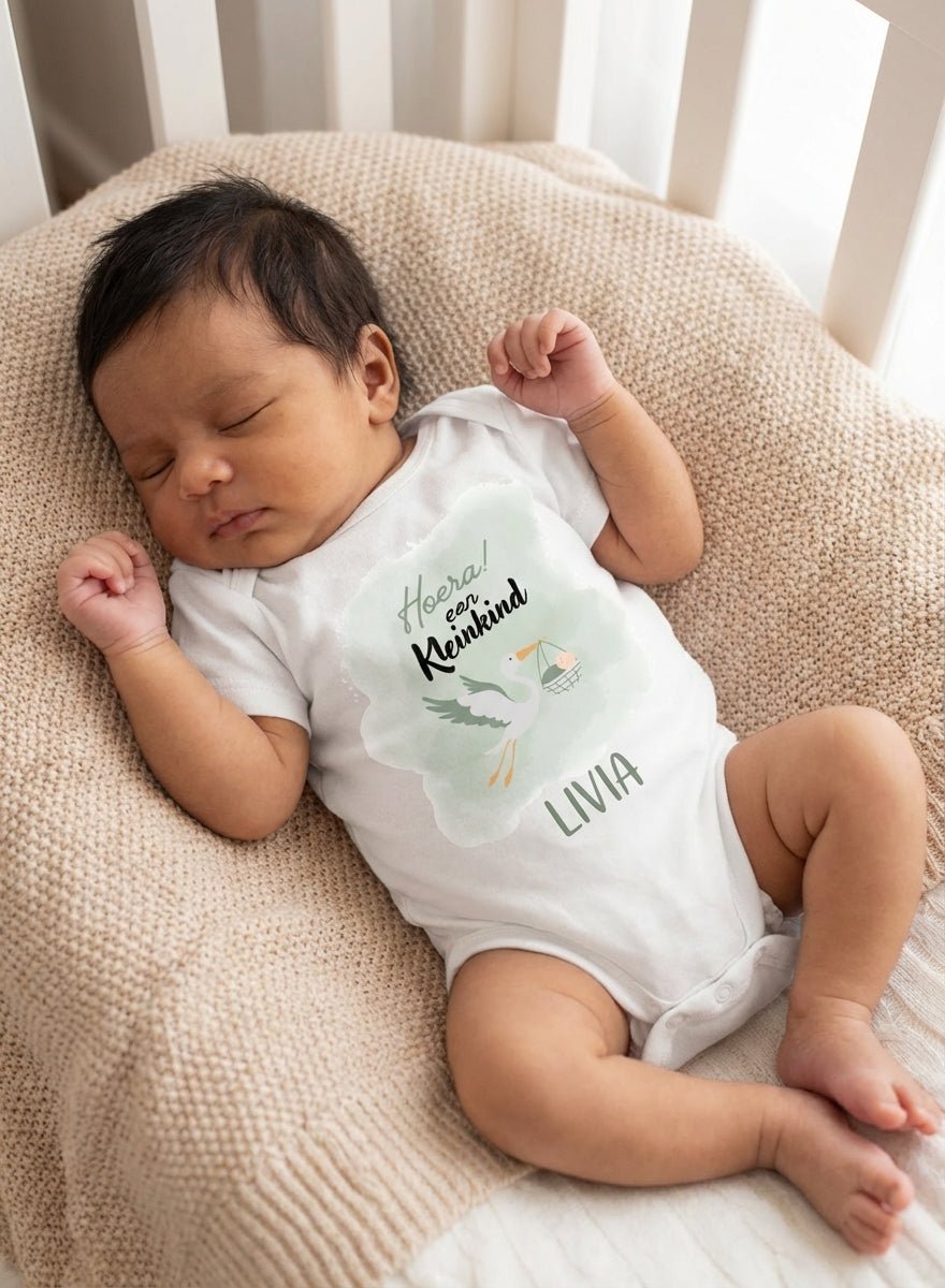 Baby romper: ''Hoera... een kleinkind'' - Personalized by JS