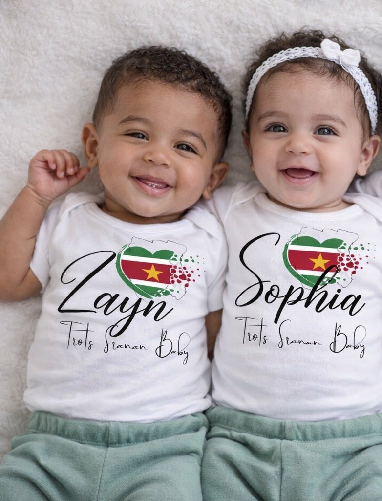 Baby Romper Roots Collectie - Personalized by JS