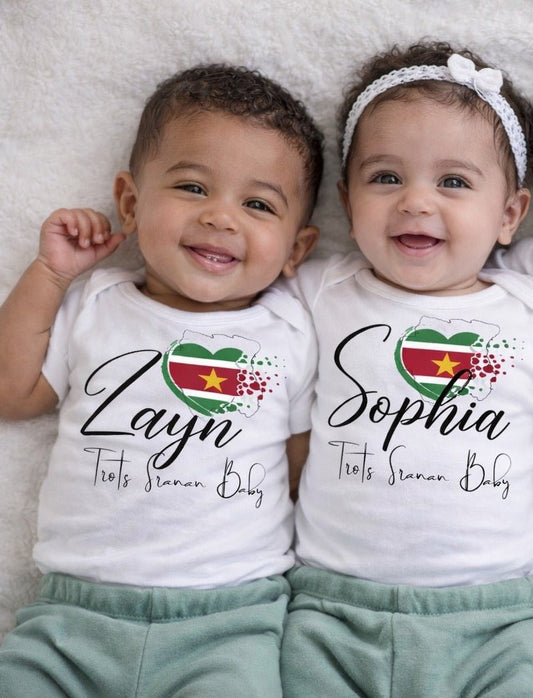 Baby Romper Roots Collectie - Personalized by JS