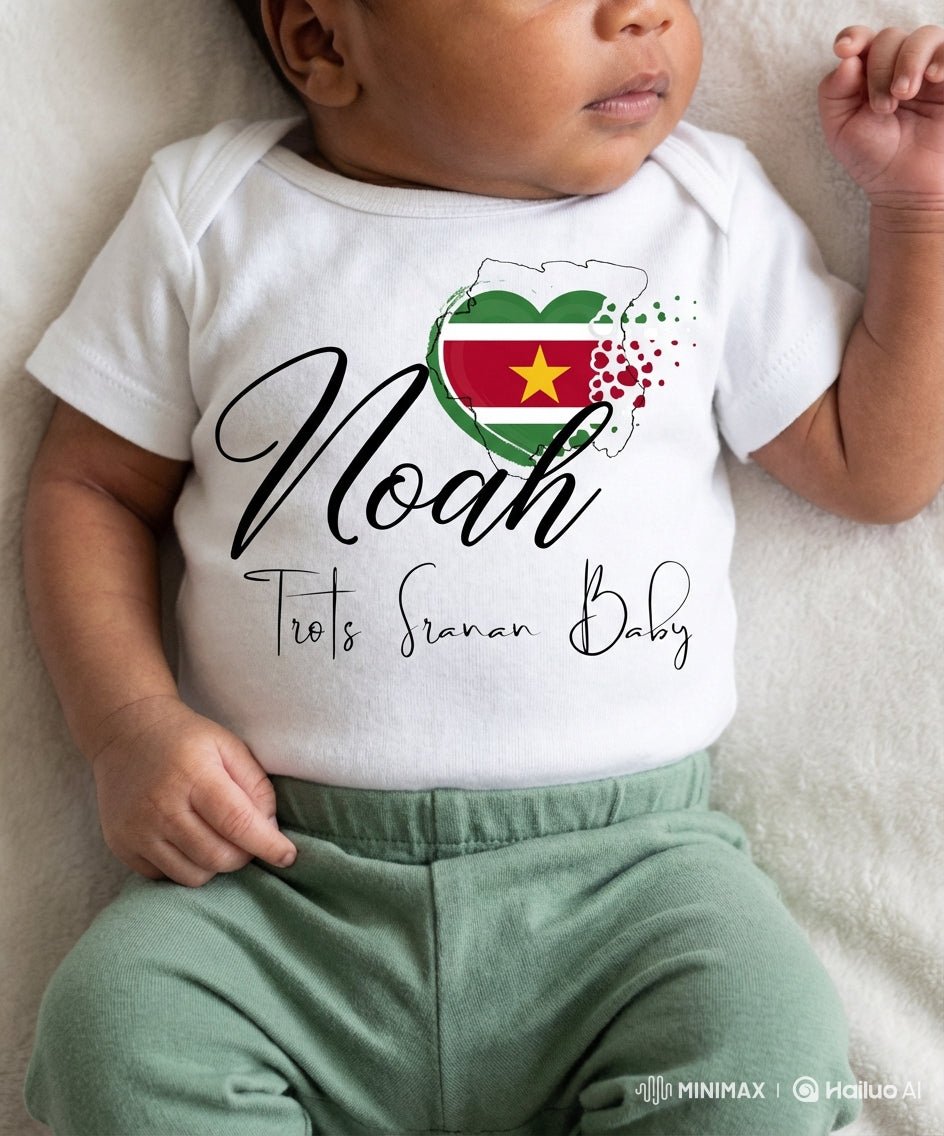 Baby Romper Roots Collectie - Personalized by JS