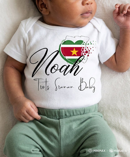 Baby Romper Roots Collectie - Personalized by JS