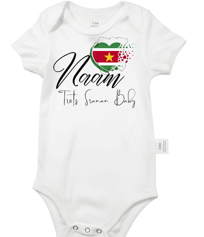 Baby Romper Roots Collectie - Personalized by JS