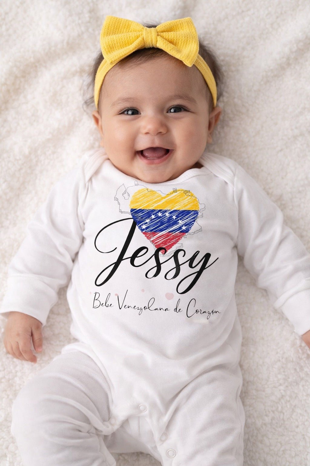 Baby Romper Roots Venezuela - Personalized by JS