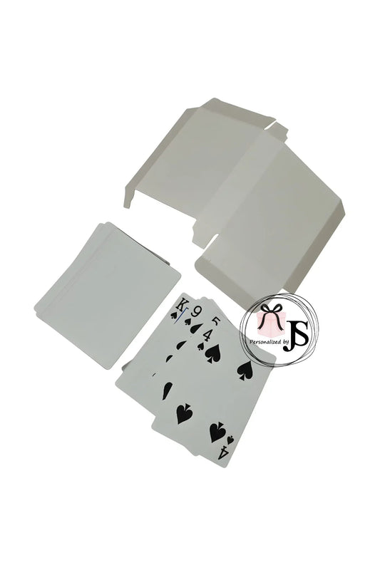 Blanco product - Papier Speelkaarten - Personalized by JS