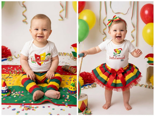 Complete set Romper + Tutu - Personalized by JS