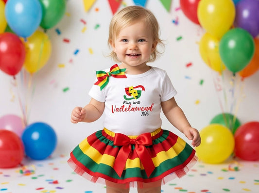 Complete set Romper + Tutu - Personalized by JS