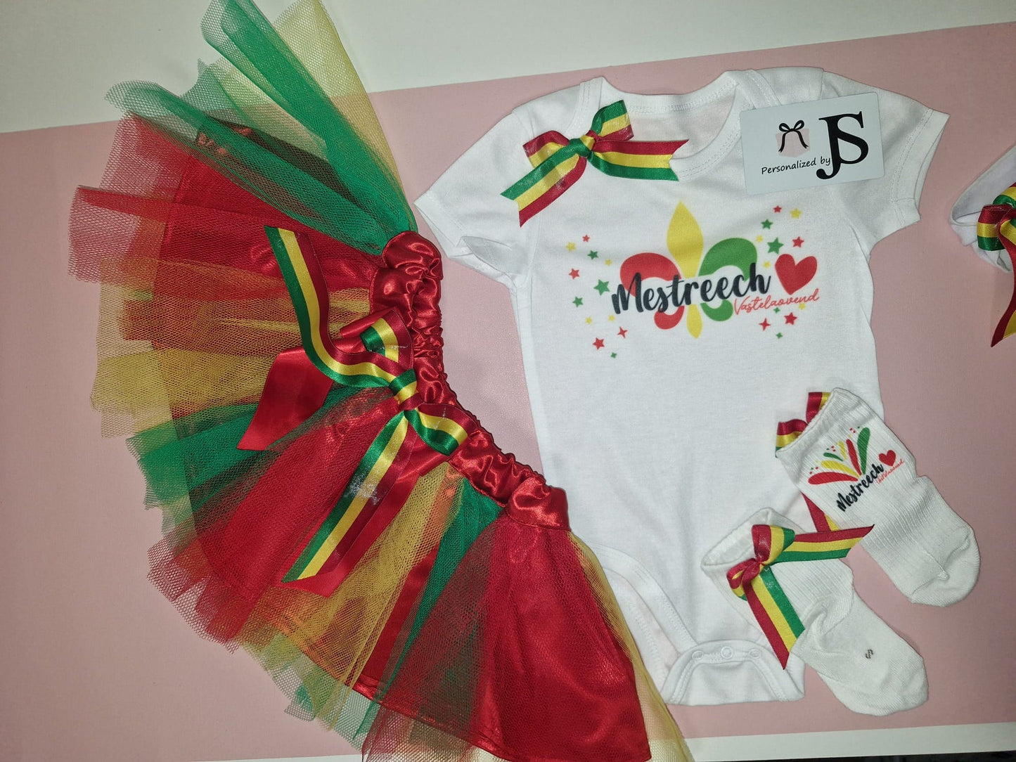 Complete set Romper + Tutu - Personalized by JS
