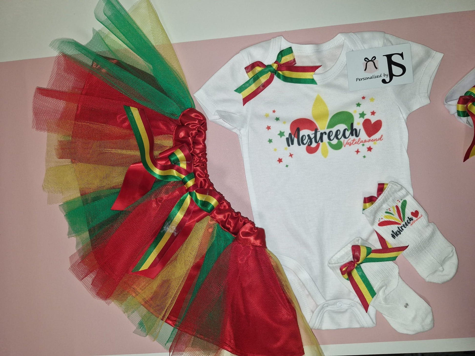 Complete set Romper + Tutu - Personalized by JS