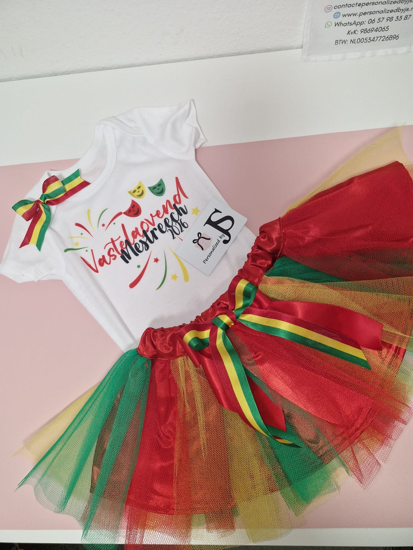 Complete set Romper + Tutu - Personalized by JS