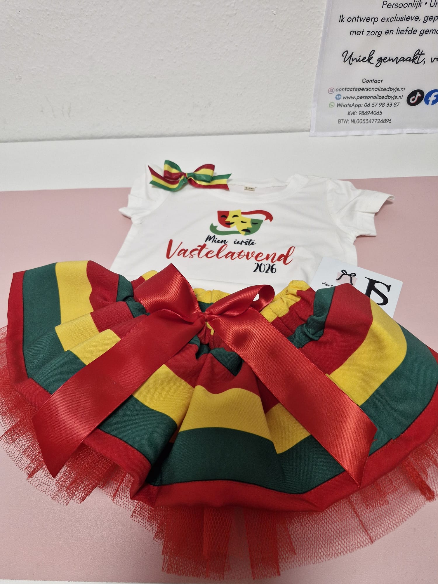 Complete set Romper + Tutu - Personalized by JS