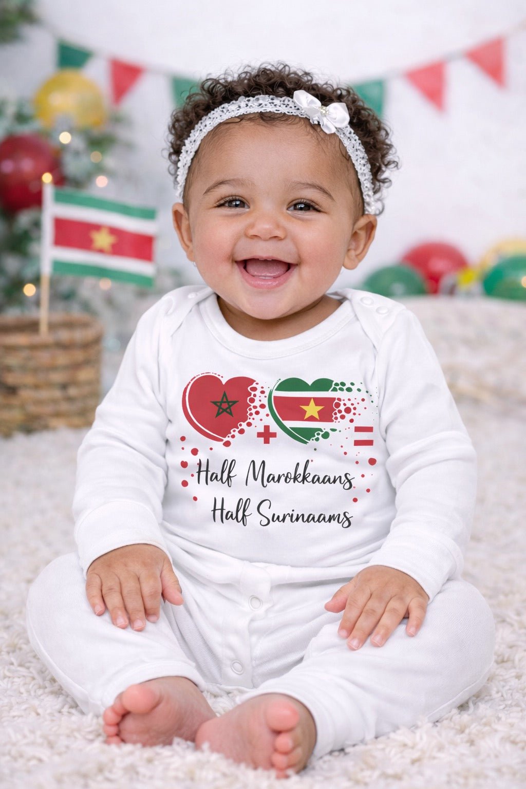Gepersonaliseerd Babypak – Marokkaans & Surinaams Design - Personalized by JS