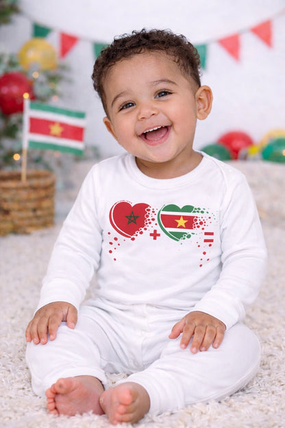 Gepersonaliseerd Babypak – Marokkaans & Surinaams Design - Personalized by JS
