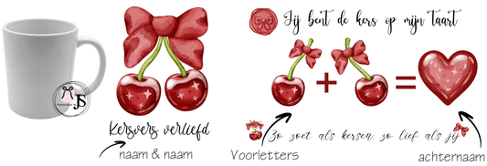 Gepersonaliseerde Mok – Valentijnsdag - Personalized by JS