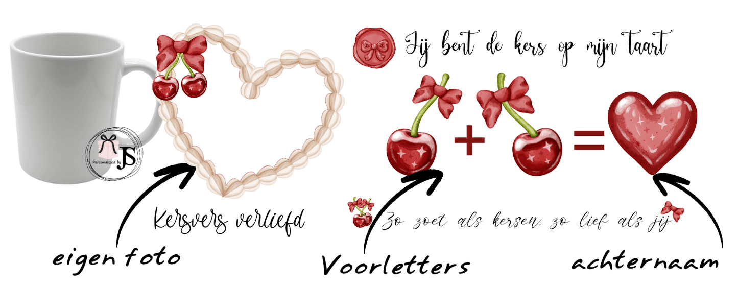 Gepersonaliseerde Mok – Valentijnsdag - Personalized by JS