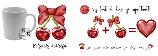 Gepersonaliseerde Mok – Valentijnsdag - Personalized by JS