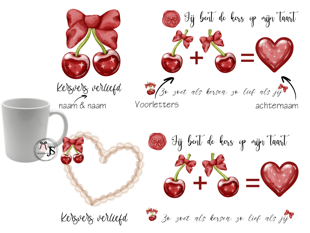 Gepersonaliseerde Mok – Valentijnsdag - Personalized by JS