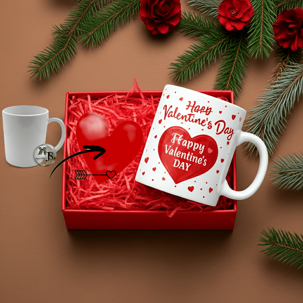 Gepersonaliseerde Mok – Valentijnsdag - Personalized by JS