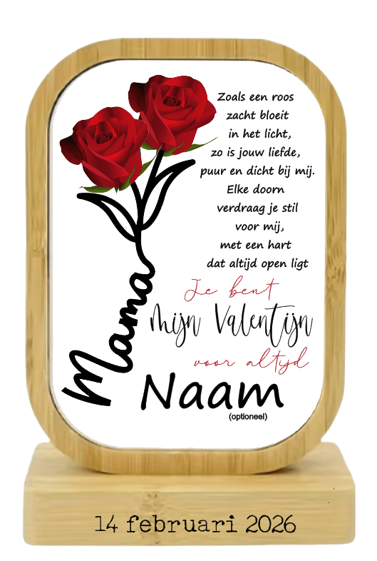 Houten Fotolijst Standaard 9 x 12 cm - Personalized by JS