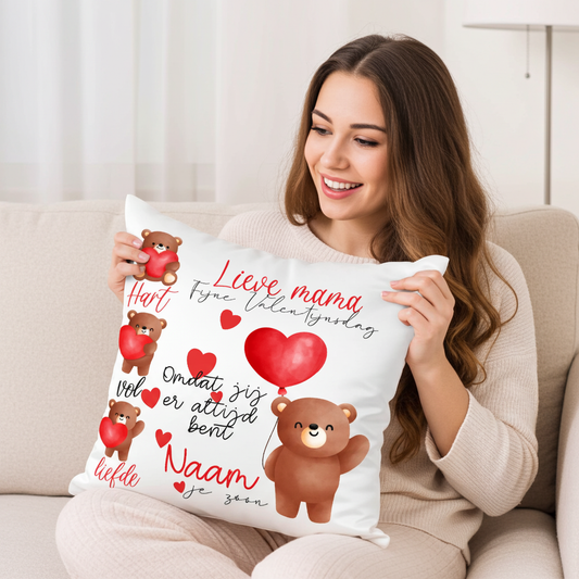 Kussensloop - 38 x 38 cm Valentijn