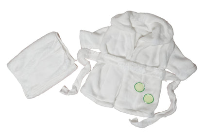 Luxe Baby Badjas Set – Gepersonaliseerd - Personalized by JS