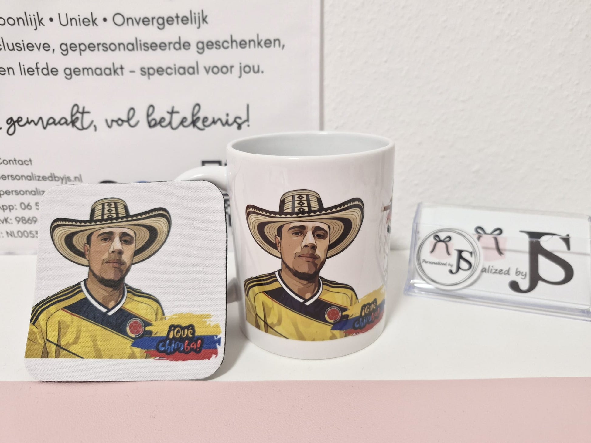 Mok Colombia – Roots Collectie - Personalized by JS