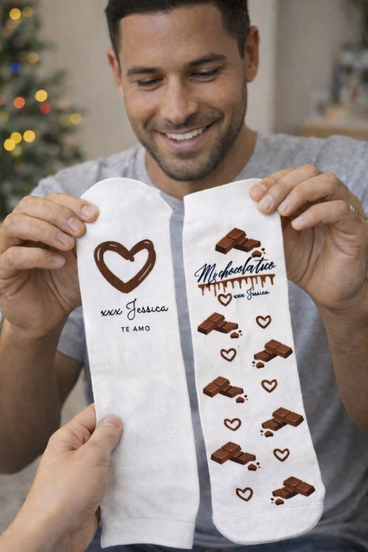 Sokken Volwassen lang - Personalized by JS