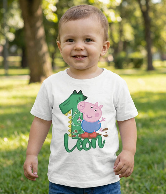 Verjaardag shirt 1 jaar - Personalized by JS